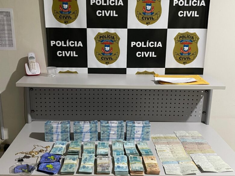 Mulher é presa em Mato Grosso com mais de R$ 720 mil em dinheiro escondido dentro de panelas