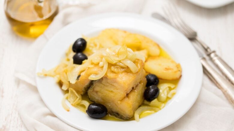 Receita de bacalhau à portuguesa