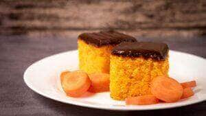 Receita de bolo de cenoura