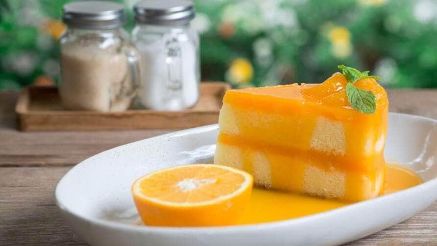 Receita de bolo de laranja