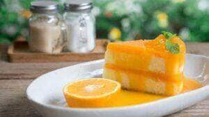 Receita de bolo de laranja
