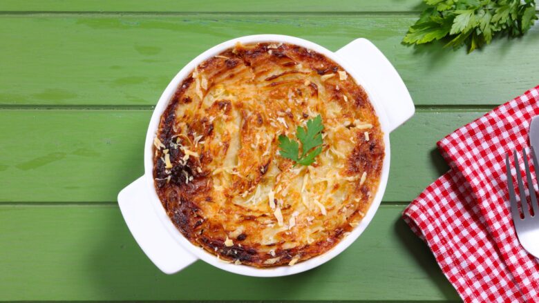 Receita de escondidinho de bacalhau