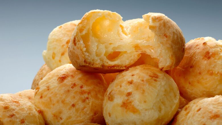 Receita de pão de queijo light