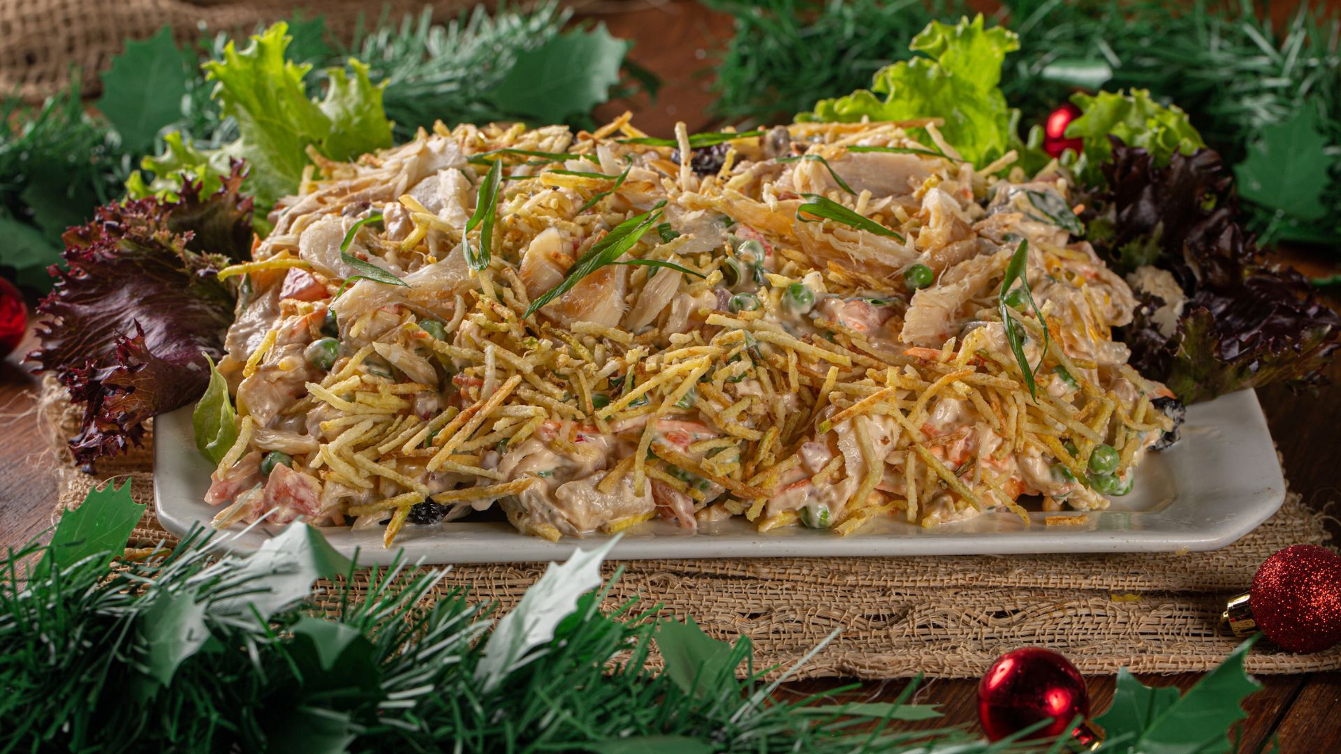 Receita de salada de bacalhau