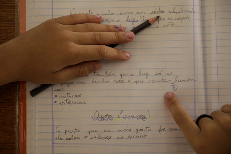 Brasília (DF) 16/11/2023 – Ensaio com estudantes para ilustrar reportagens sobre educação. Foto: Joédson Alves/Agência Brasil