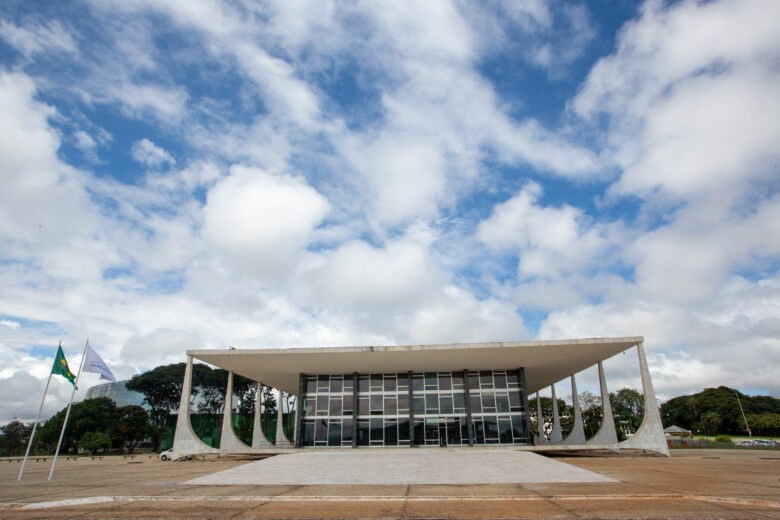 Brasília (DF) 11/04/2023 Fachada do palácio do Supremo Tribunal Federal (STF) Foto: Fabio Rodrigues-Pozzebom/ Agência Brasil