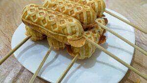 Como fazer crepe no palito