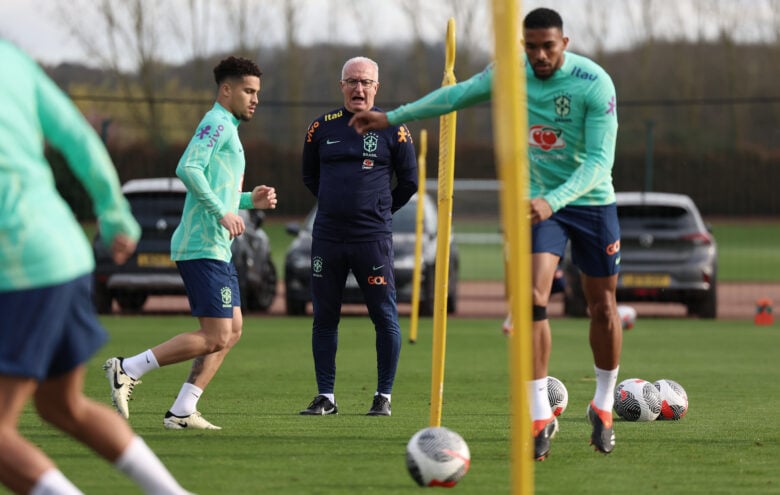 dorival Júnior, seleção brasileira, treino Por: Rafael Ribeiro/CBF/Direitos Reservados