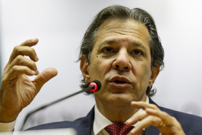 Brasília (DF), 28/12/2023 - O ministro da Fazenda, Fernando Haddad, concede entrevista coletiva à imprensa, em Brasília. Foto: Marcelo Camargo/Agência Brasil