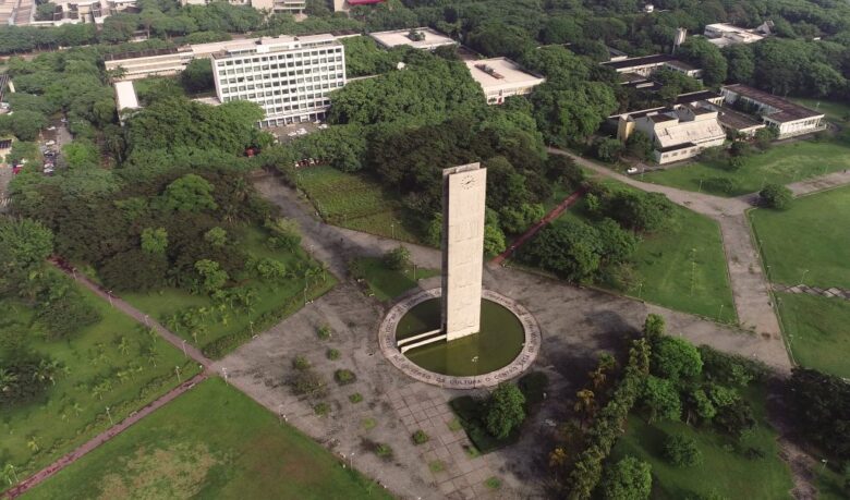 Vista aérea da Cidade Universitária “Armando de Salles Oliveira” - USP Por: George Campos/Jornal da USP/Direitos Reservados