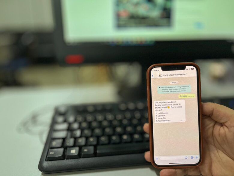 Detran-MT lança atendimento via WhatsApp para facilitar acesso do cidadão