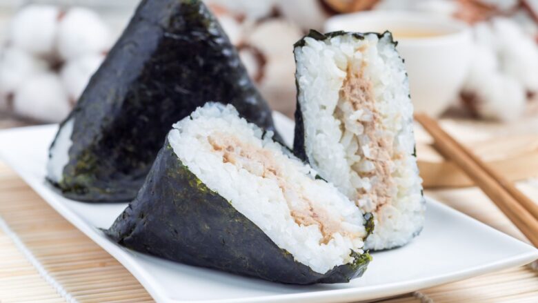 Receita de bolinho de arroz japonês