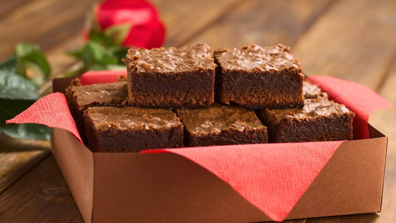 Receita de brownie meio amargo