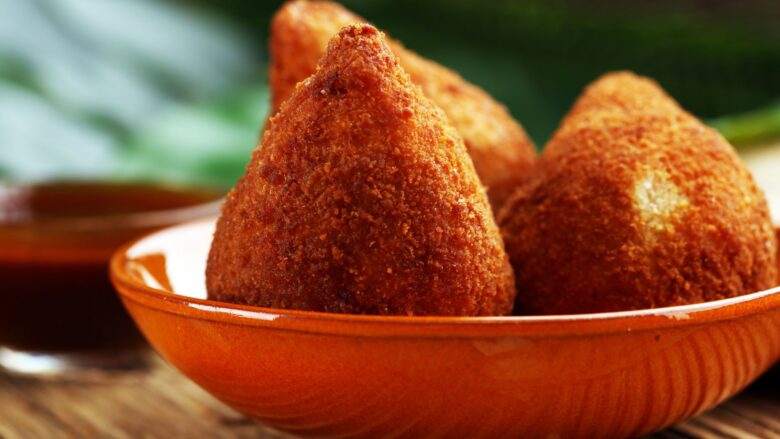 Receita de coxinha low carb