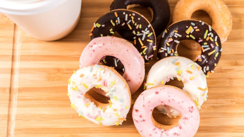 Receita de donuts assado