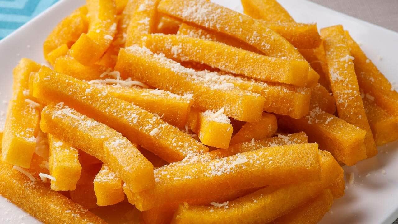 Receita de polenta frita