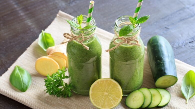 Receita de suco verde