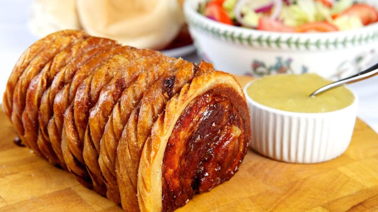 Receita de torresmo de rolo