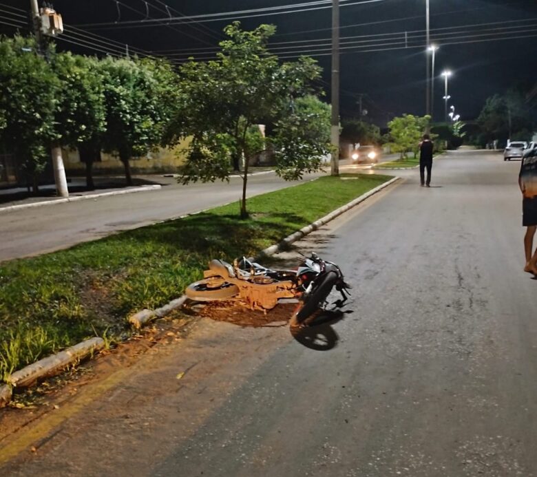 Jovem morre em acidente de motocicleta no centro de Rosário Oeste (MT)