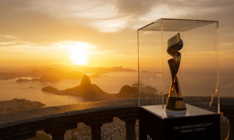 troféu, copa do mundo de futebol feminino, Rio de Janeiro Por: Thais Magalhães/CBF/Direitos Reservados