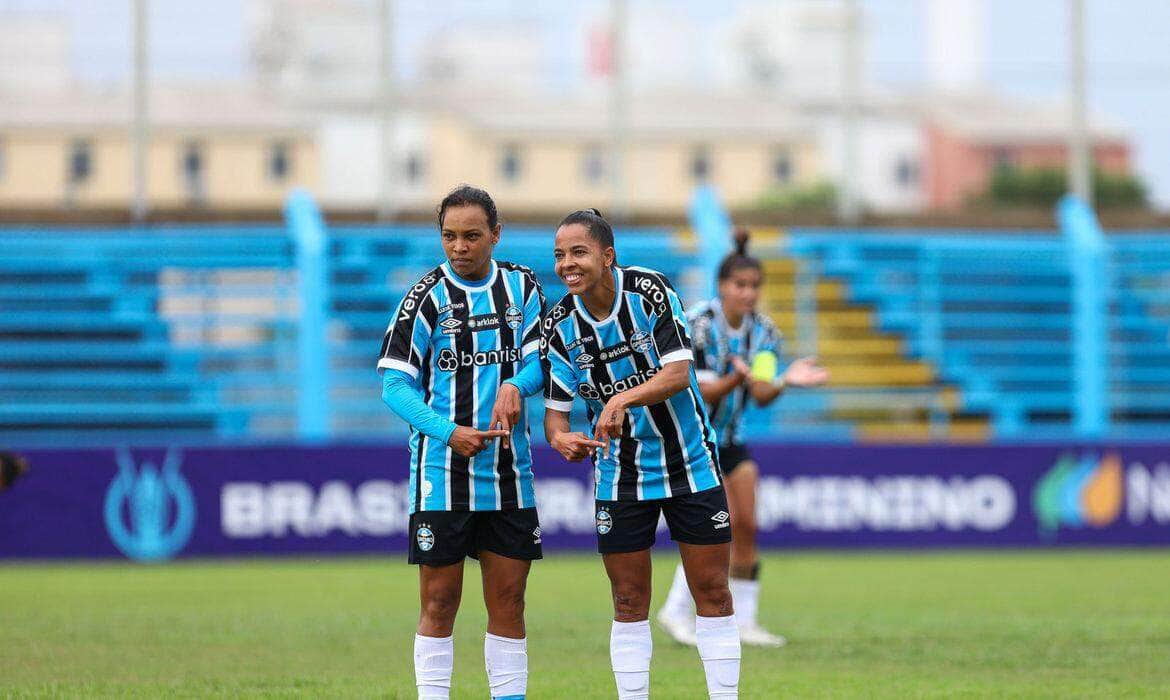 Grêmio aplica goleada no Avaí/Kindermann e conquista novo triunfo no Brasileiro Feminino. Foto: Gruilherme Testa/GFBPA