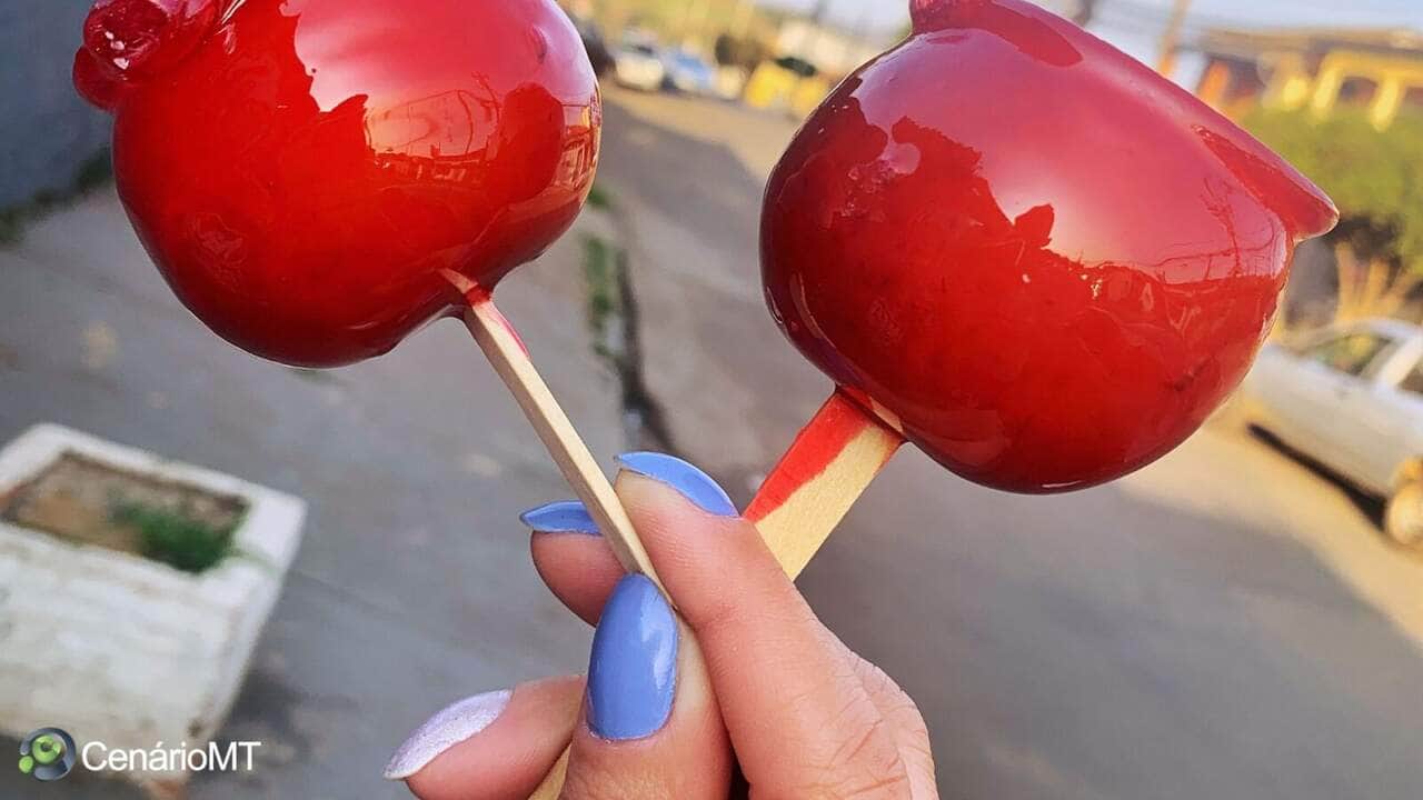 Como fazer maçã do amor