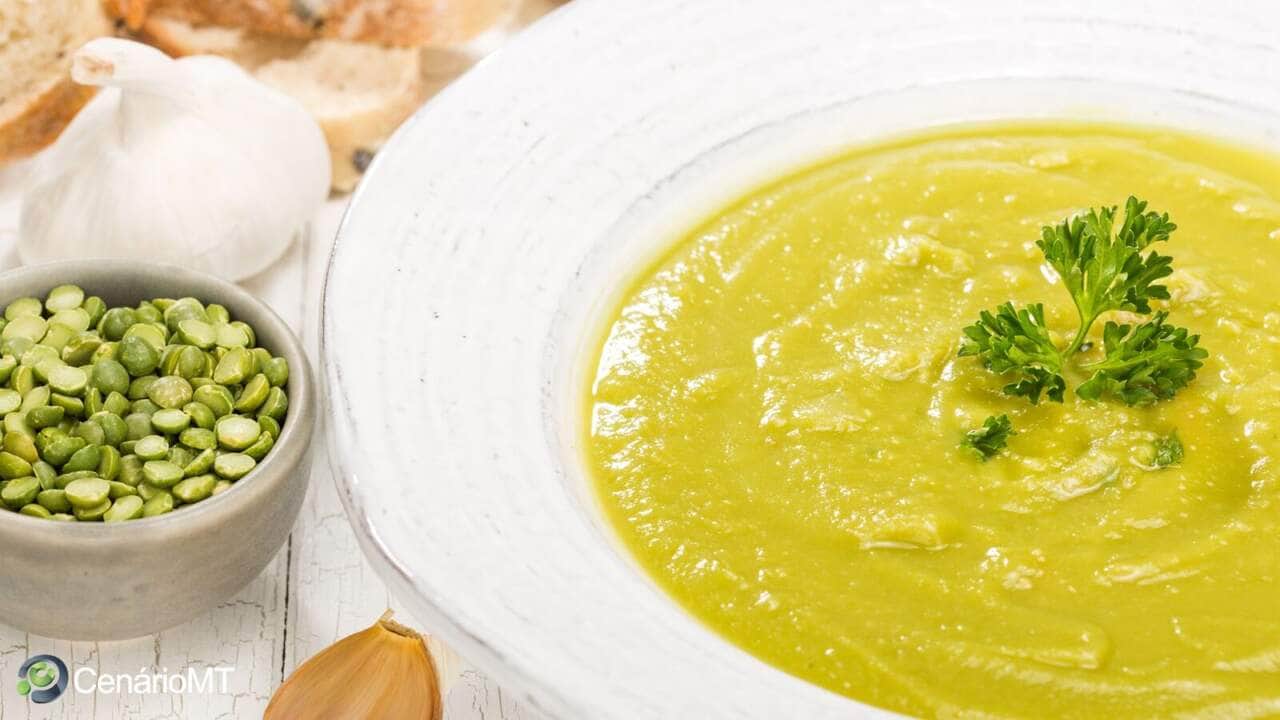 Como fazer sopa de ervilha