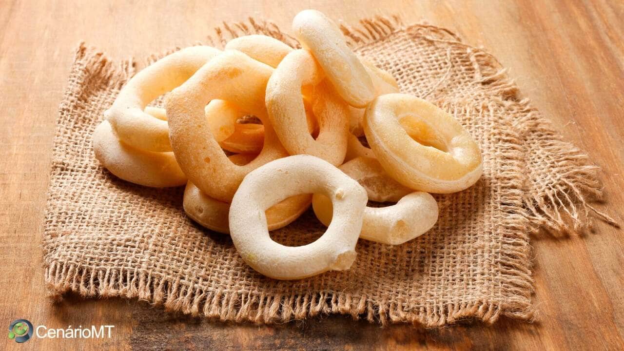 Receita de biscoito de polvilho frito