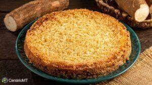 Receita de bolo de aipim