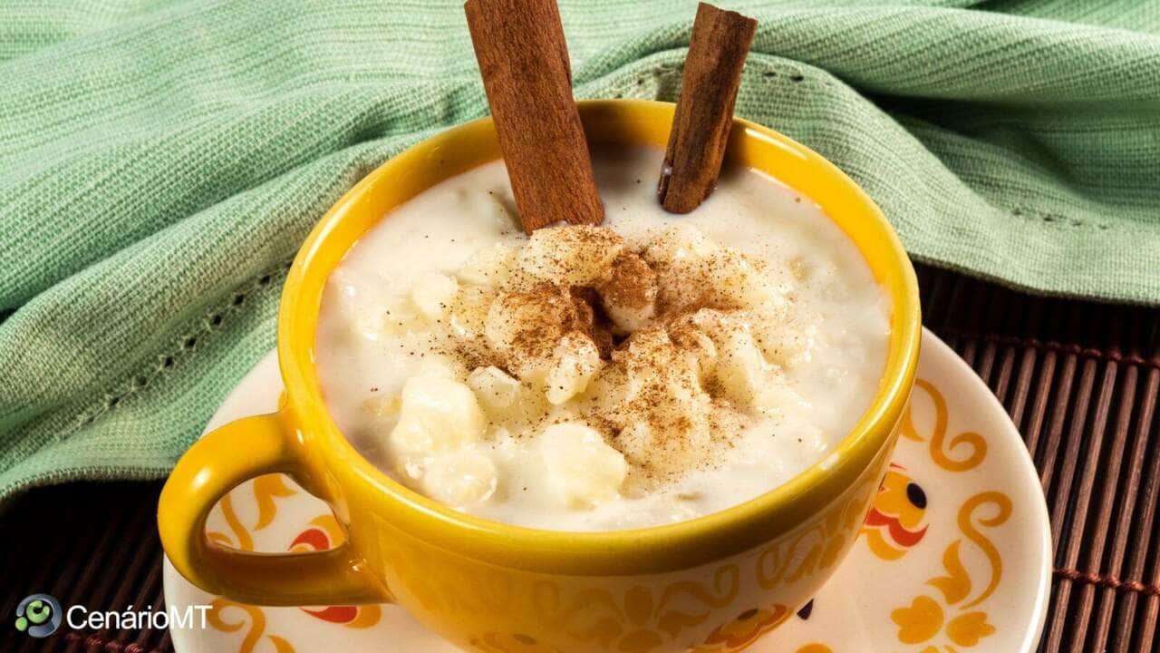 Receita de canjica branca