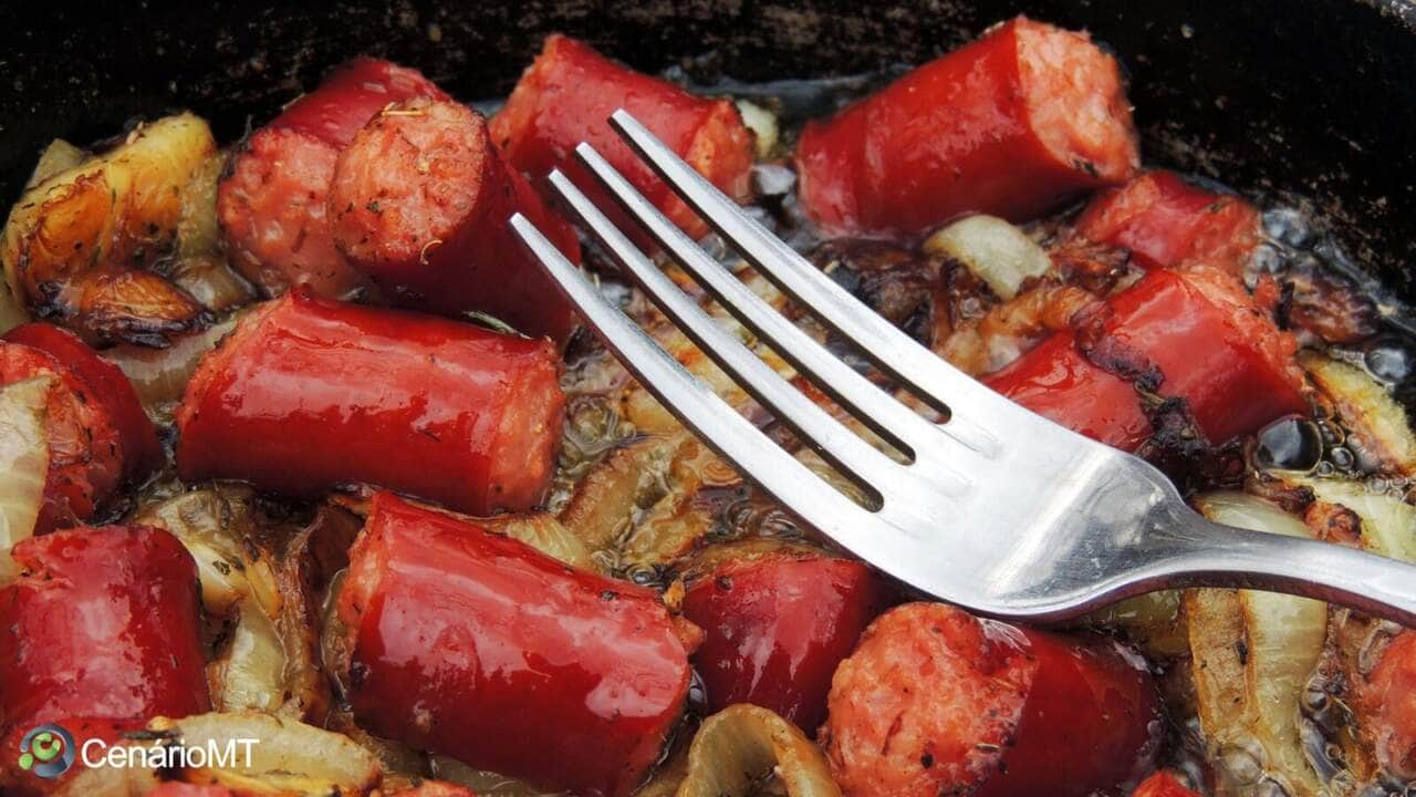 Receita de linguiça frita