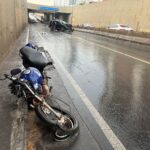Motociclista morre em colisão frontal em trincheira em Cuiabá