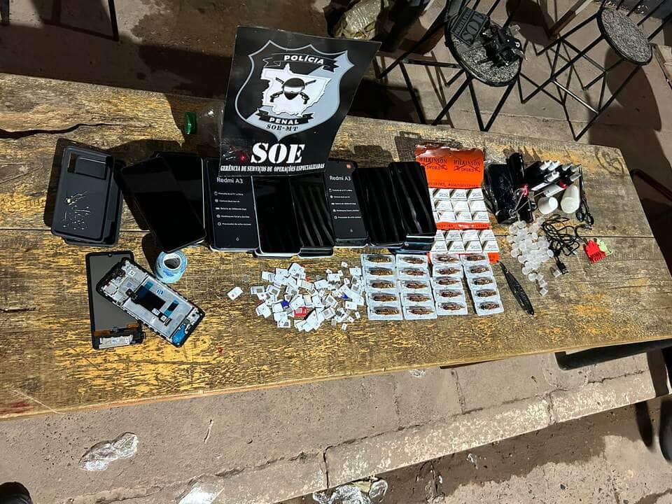 Tentativa de arremesso de objetos para dentro da Penitenciária Central do Estado é frustrada em Cuiabá