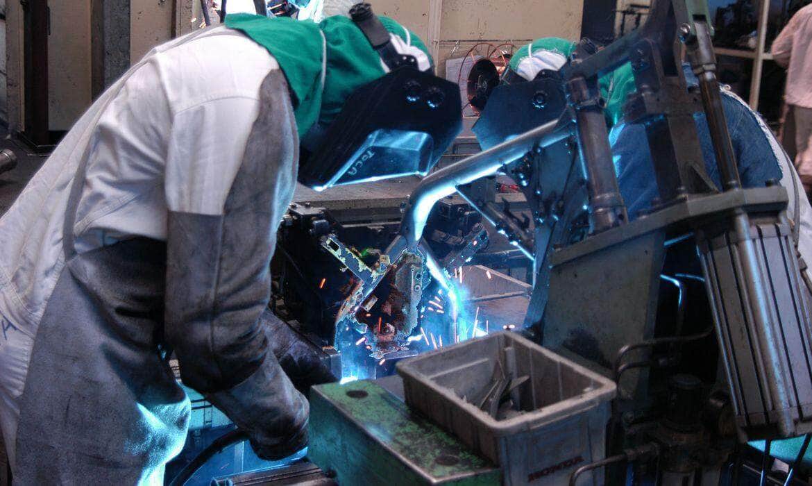 Fábrica da Moto Honda em Manaus. Chão de fábrica. Manaus (AM) 10. 04. 2006 - Foto: Miguel Ângelo Por: CNI/Miguel Ângelo/Direitos reservados