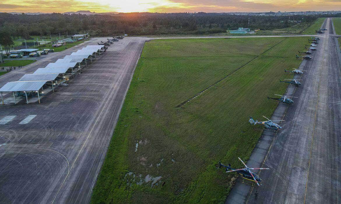 Base Aérea de Canoas abre para operações de aeronaves comerciais. Foto: Esquadrão Pampa/Divulgação