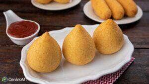 Receita de coxinha de frango