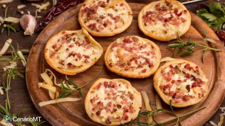 Como fazer mini pizzas