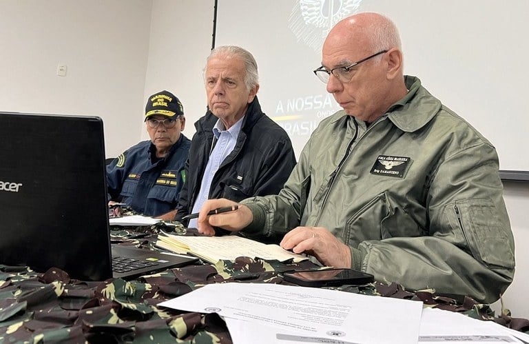 “O Rio Grande do Sul, hoje, está na cabeça e na preocupação de todos os brasileiros”, diz o Ministro da Defesa, José Mucio - Foto: Divulgação