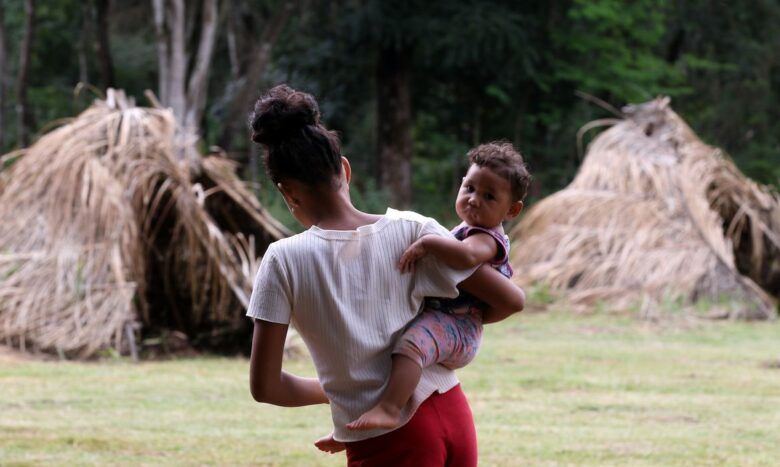 São Joaquim de Bicas (MG), 24/01/2024 - Aldeia Kurãma, comuniudade indígena Pataxó hã-hã-hãe, na zona rural de Brumadinho. Foto: Tânia Rêgo/Agência Brasil