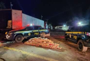 Mais de 200 kg de maconha apreendidos em Sinop durante fiscalização da PRF na BR-163