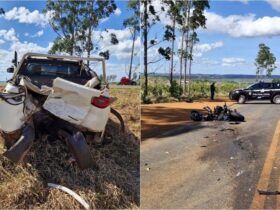 Acidente em Chapada dos Guimarães deixa dois mortos