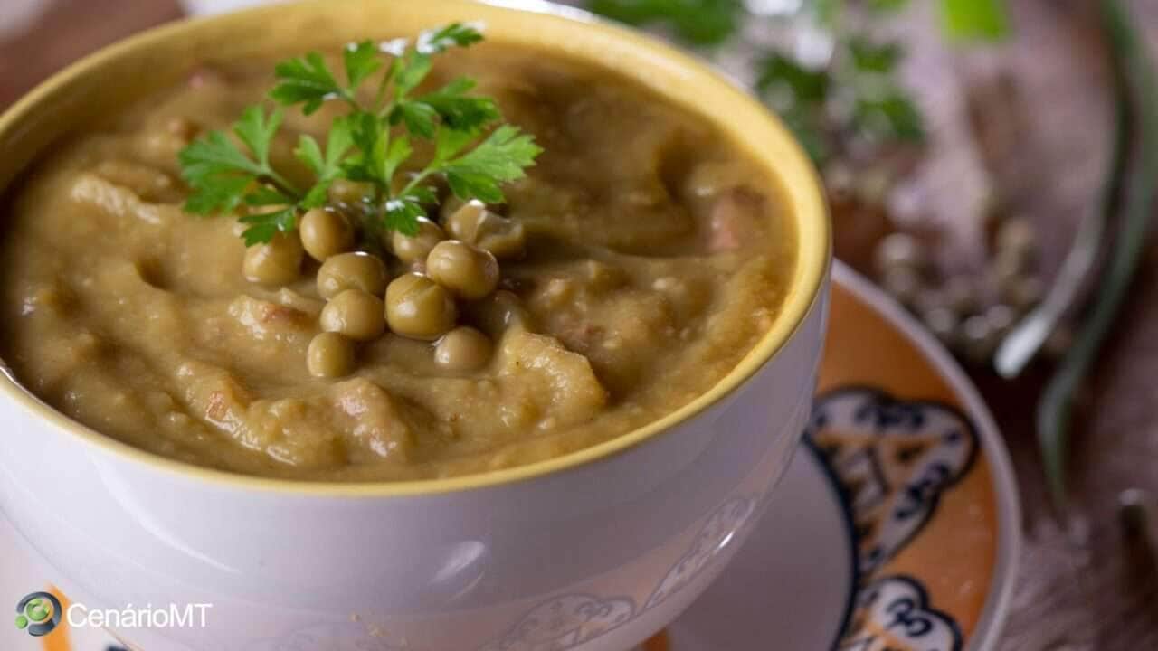 Caldo de ervilha