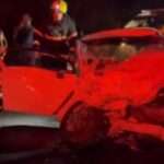 Colisão entre ambulância e carro de passeio deixa quatro feridos em rodovia de Mato Grosso