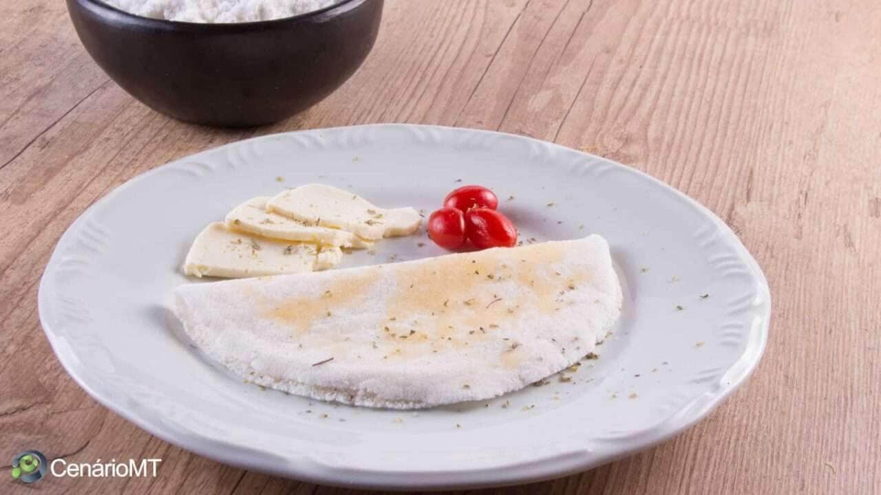 Como fazer tapioca com queijo minas