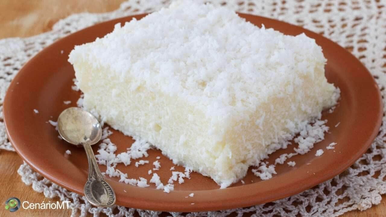 Receita de bolo de tapioca granulada