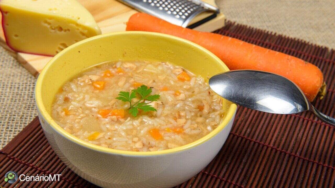 Receita de caldo quente