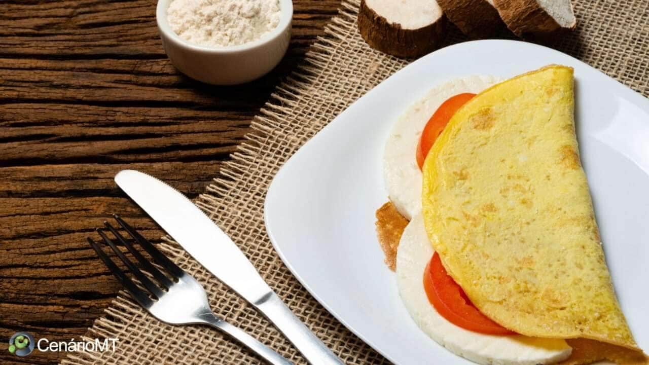 Receita de crepioca de queijo