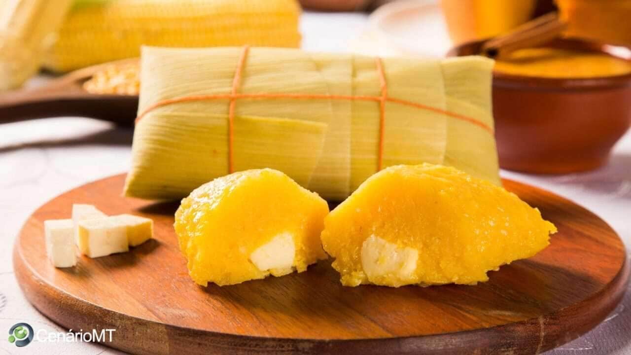 Receita de pamonha de forno