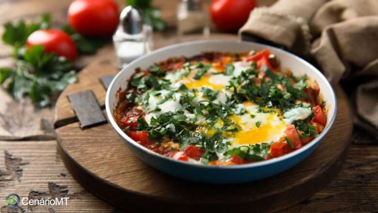 Receita de shakshuka