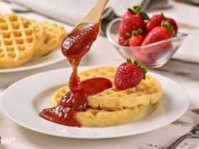 Receita de waffle